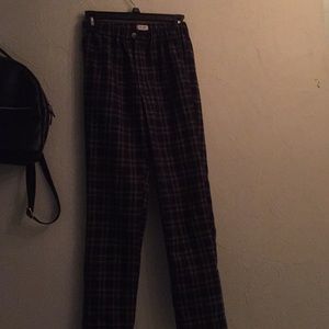 John Galt plaid Tilden Pants